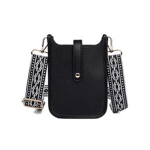 Julia Buxton Hobo Cellphone Vegan Leather Cross Body Boho Minimalist Travel Chic